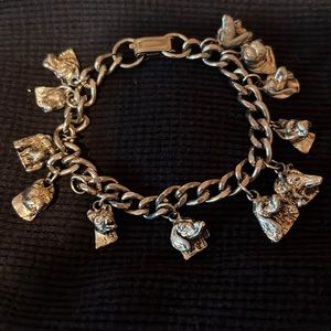 Assorted dog charm bracelet